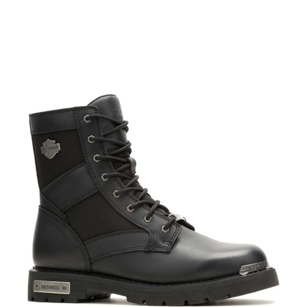 Harley-Davidson Mens Maverick 7 Inch Black Boots (NWT) - Picture 2 of 7